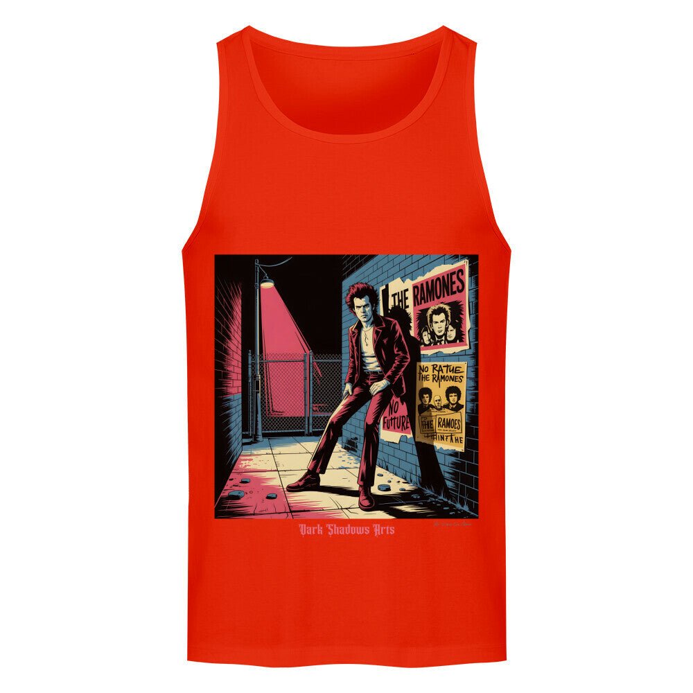 Alley Rebellion – Punklicht & Schattenwut - Premium Organic Tanktop | T-Shirt | Dark Shadows Arts