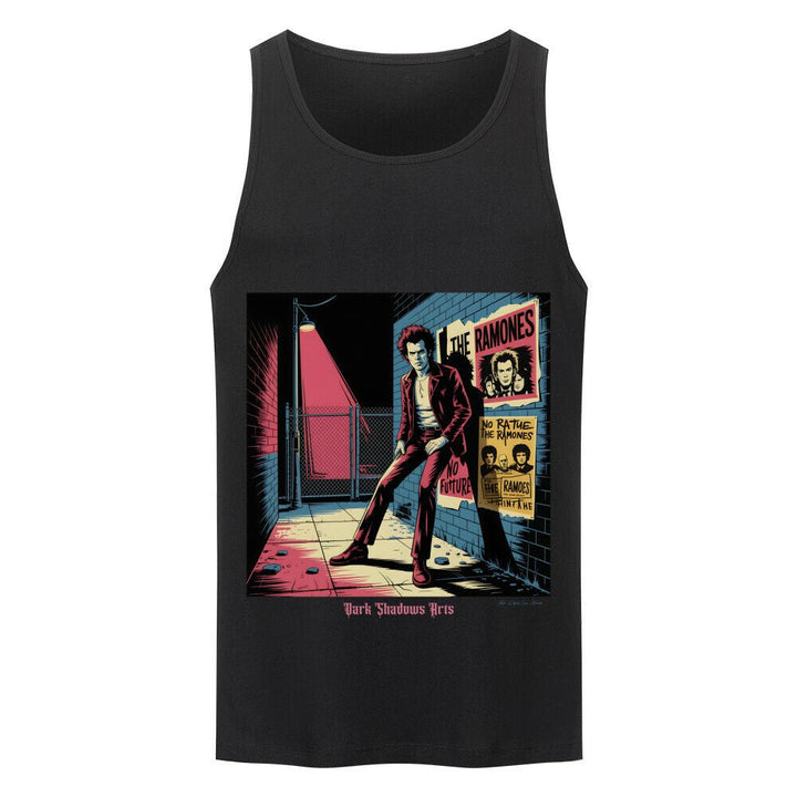 Alley Rebellion – Punklicht & Schattenwut - Premium Organic Tanktop | T-Shirt | Dark Shadows Arts