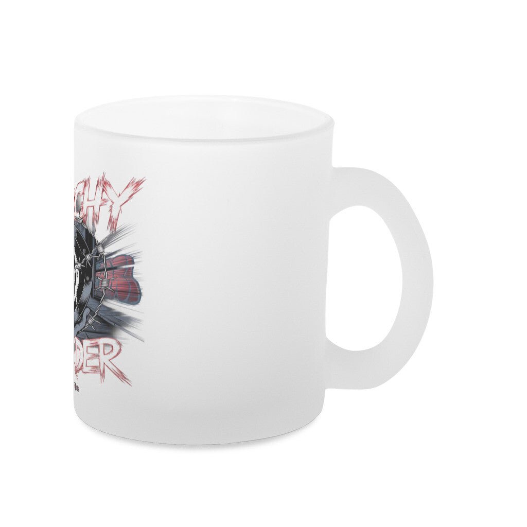 ANARCHY – Das Symbol der Rebellion - Glas - Tasse satiniert | Mug | Dark Shadows Arts