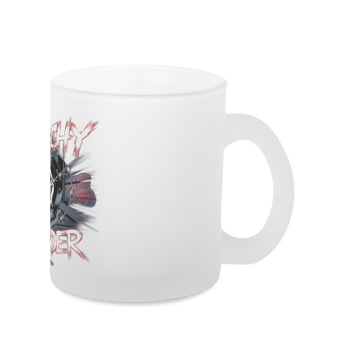 ANARCHY – Das Symbol der Rebellion - Glas - Tasse satiniert | Mug | Dark Shadows Arts