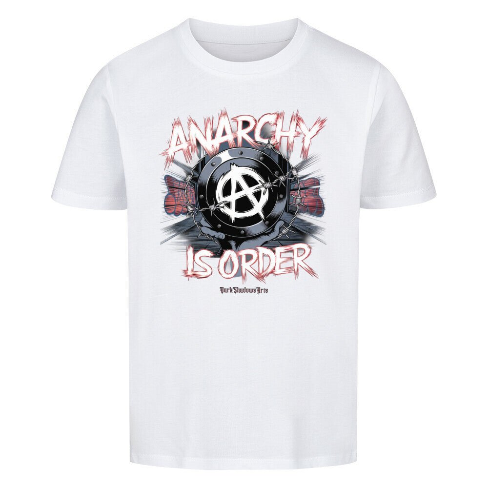 ANARCHY – Das Symbol der Rebellion - Premium Organic Shirt Kids | T-Shirt | Dark Shadows Arts