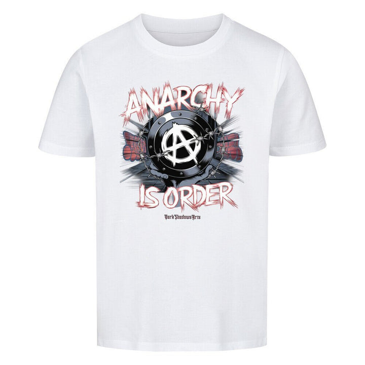ANARCHY – Das Symbol der Rebellion - Premium Organic Shirt Kids | T-Shirt | Dark Shadows Arts