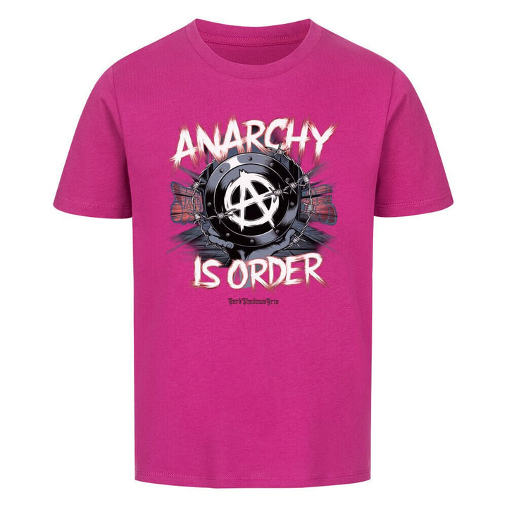 ANARCHY – Das Symbol der Rebellion - Premium Organic Shirt Kids | T-Shirt | Dark Shadows Arts