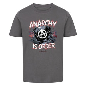 ANARCHY – Das Symbol der Rebellion - Premium Organic Shirt Kids | T-Shirt | Dark Shadows Arts
