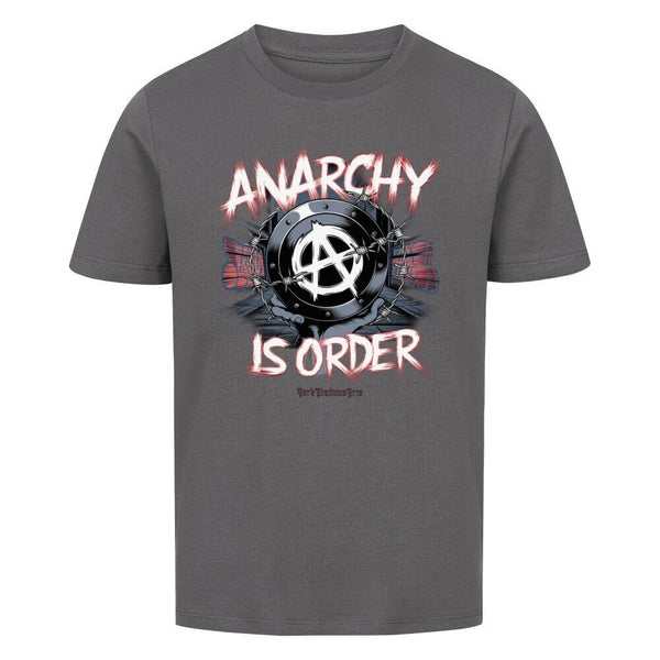 ANARCHY – Das Symbol der Rebellion - Premium Organic Shirt Kids | T-Shirt | Dark Shadows Arts