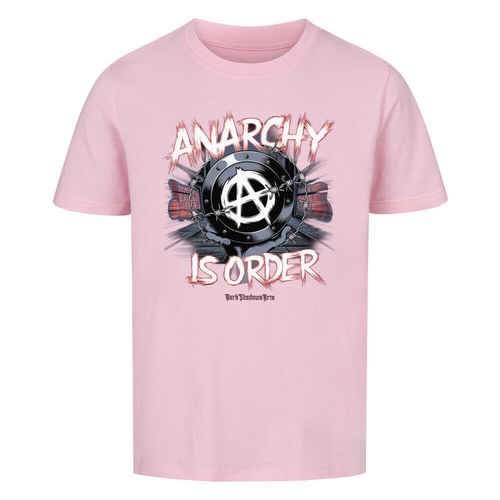 ANARCHY – Das Symbol der Rebellion - Premium Organic Shirt Kids | T-Shirt | Dark Shadows Arts