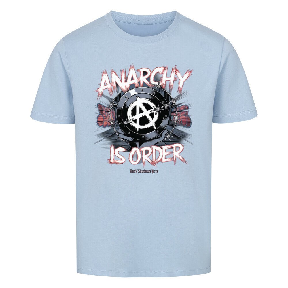 ANARCHY – Das Symbol der Rebellion - Premium Organic Shirt Kids | T-Shirt | Dark Shadows Arts