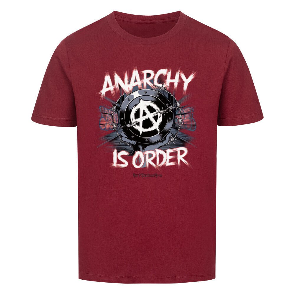 ANARCHY – Das Symbol der Rebellion - Premium Organic Shirt Kids | T-Shirt | Dark Shadows Arts