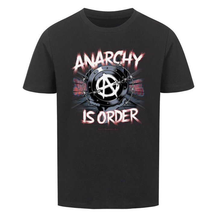 ANARCHY – Das Symbol der Rebellion - Premium Organic Shirt Kids | T-Shirt | Dark Shadows Arts