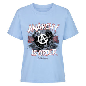 ANARCHY – Das Symbol der Rebellion - Premium Organic Shirt Women | T-Shirt | Dark Shadows Arts