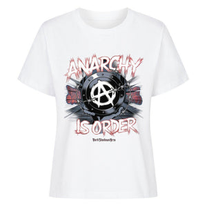 ANARCHY – Das Symbol der Rebellion - Premium Organic Shirt Women | T-Shirt | Dark Shadows Arts