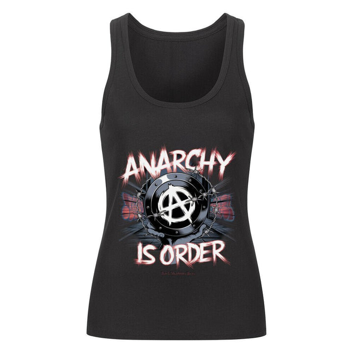 ANARCHY – Das Symbol der Rebellion - Premium Organic Tanktop Women | T-Shirt | Dark Shadows Arts
