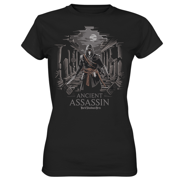 Ancient Assassin – Der Tod in historischer Nacht - Ladies Premium Shirt | Lady - Shirts | Dark Shadows Arts