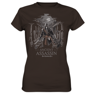 Ancient Assassin – Der Tod in historischer Nacht - Ladies Premium Shirt | Lady - Shirts | Dark Shadows Arts