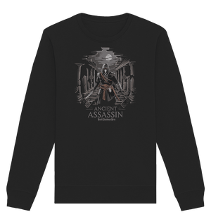 Ancient Assassin – Der Tod in historischer Nacht - Organic Basic Unisex Sweatshirt | Sweatshirts | Dark Shadows Arts