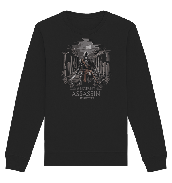 Ancient Assassin – Der Tod in historischer Nacht - Organic Basic Unisex Sweatshirt | Sweatshirts | Dark Shadows Arts