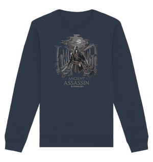 Ancient Assassin – Der Tod in historischer Nacht - Organic Basic Unisex Sweatshirt | Sweatshirts | Dark Shadows Arts