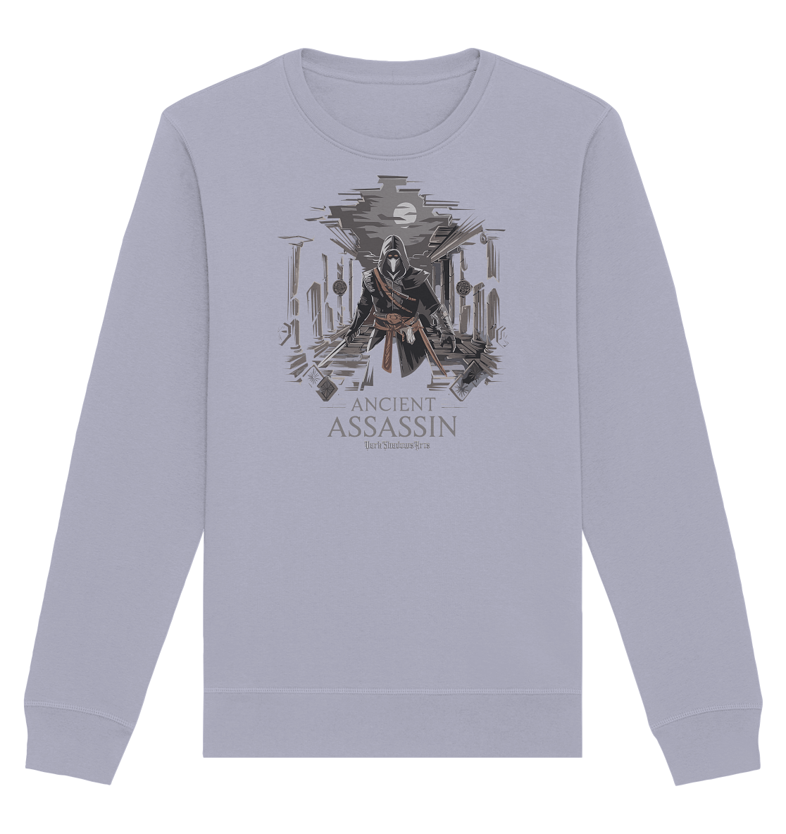 Ancient Assassin – Der Tod in historischer Nacht - Organic Basic Unisex Sweatshirt | Sweatshirts | Dark Shadows Arts