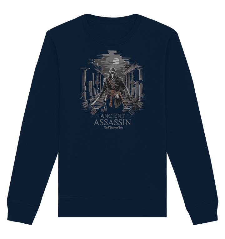 Ancient Assassin – Der Tod in historischer Nacht - Organic Basic Unisex Sweatshirt | Sweatshirts | Dark Shadows Arts