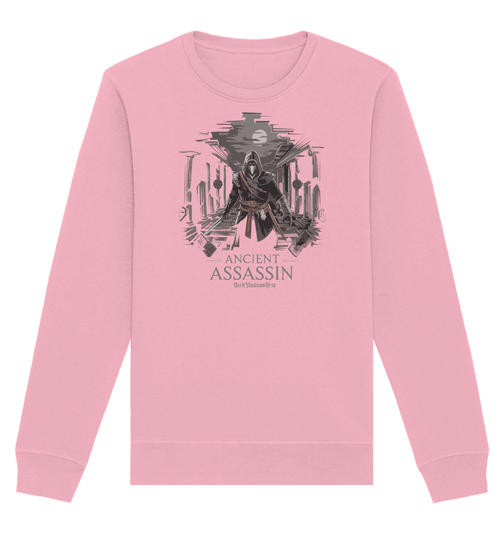 Ancient Assassin – Der Tod in historischer Nacht - Organic Basic Unisex Sweatshirt | Sweatshirts | Dark Shadows Arts