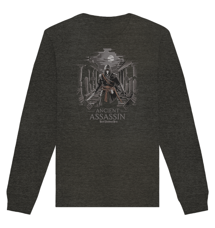 Ancient Assassin – Der Tod in historischer Nacht - Organic Basic Unisex Sweatshirt | Sweatshirts | Dark Shadows Arts