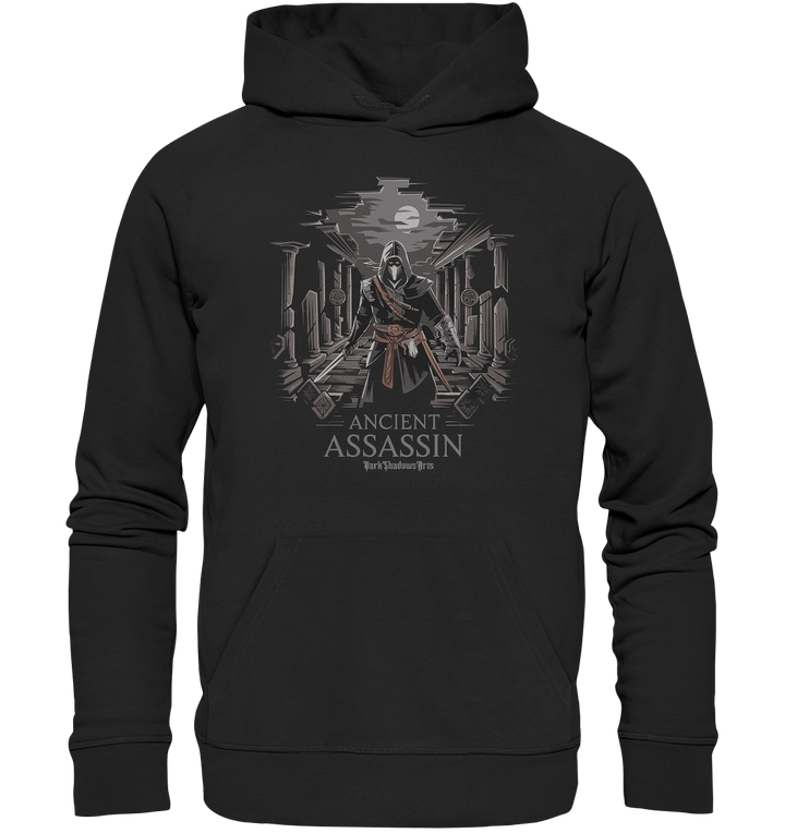 Ancient Assassin – Der Tod in historischer Nacht - Organic Hoodie | Hoodies | Dark Shadows Arts