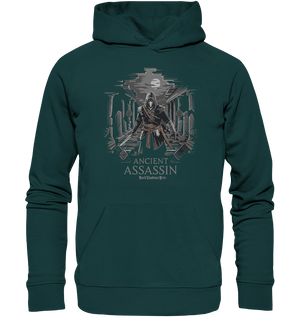 Ancient Assassin – Der Tod in historischer Nacht - Organic Hoodie | Hoodies | Dark Shadows Arts
