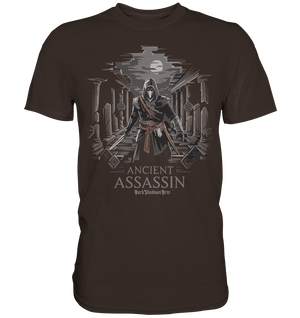 Ancient Assassin – Der Tod in historischer Nacht - Premium Shirt | Unisex - Shirts | Dark Shadows Arts