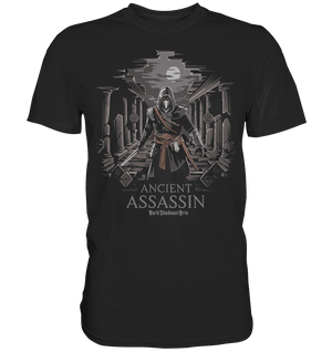 Ancient Assassin – Der Tod in historischer Nacht - Premium Shirt | Unisex - Shirts | Dark Shadows Arts