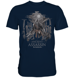 Ancient Assassin – Der Tod in historischer Nacht - Premium Shirt | Unisex - Shirts | Dark Shadows Arts