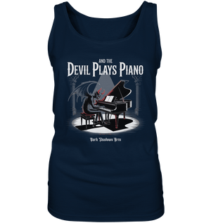And the Devil Plays Piano – Höllische Klangkunst - DSA - Ladies Tank - Top | Tank - Tops | Dark Shadows Arts