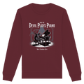 And the Devil Plays Piano – Höllische Klangkunst - DSA - Organic Basic Unisex Sweatshirt | Sweatshirts | Dark Shadows Arts