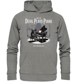 And the Devil Plays Piano – Höllische Klangkunst - DSA - Organic Hoodie | Hoodies | Dark Shadows Arts