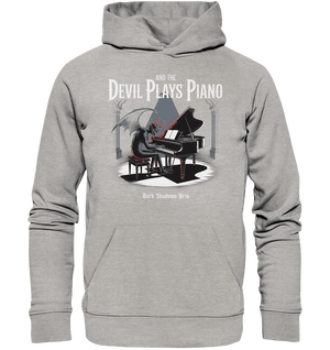 And the Devil Plays Piano – Höllische Klangkunst - DSA - Organic Hoodie | Hoodies | Dark Shadows Arts
