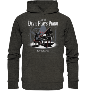 And the Devil Plays Piano – Höllische Klangkunst - DSA - Organic Hoodie | Hoodies | Dark Shadows Arts