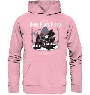 And the Devil Plays Piano – Höllische Klangkunst - DSA - Organic Hoodie | Hoodies | Dark Shadows Arts