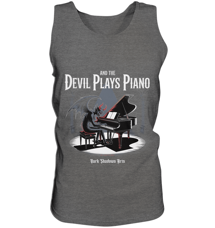 And the Devil Plays Piano – Höllische Klangkunst - DSA - Relaxed Tank Top | Tank - Tops | Dark Shadows Arts
