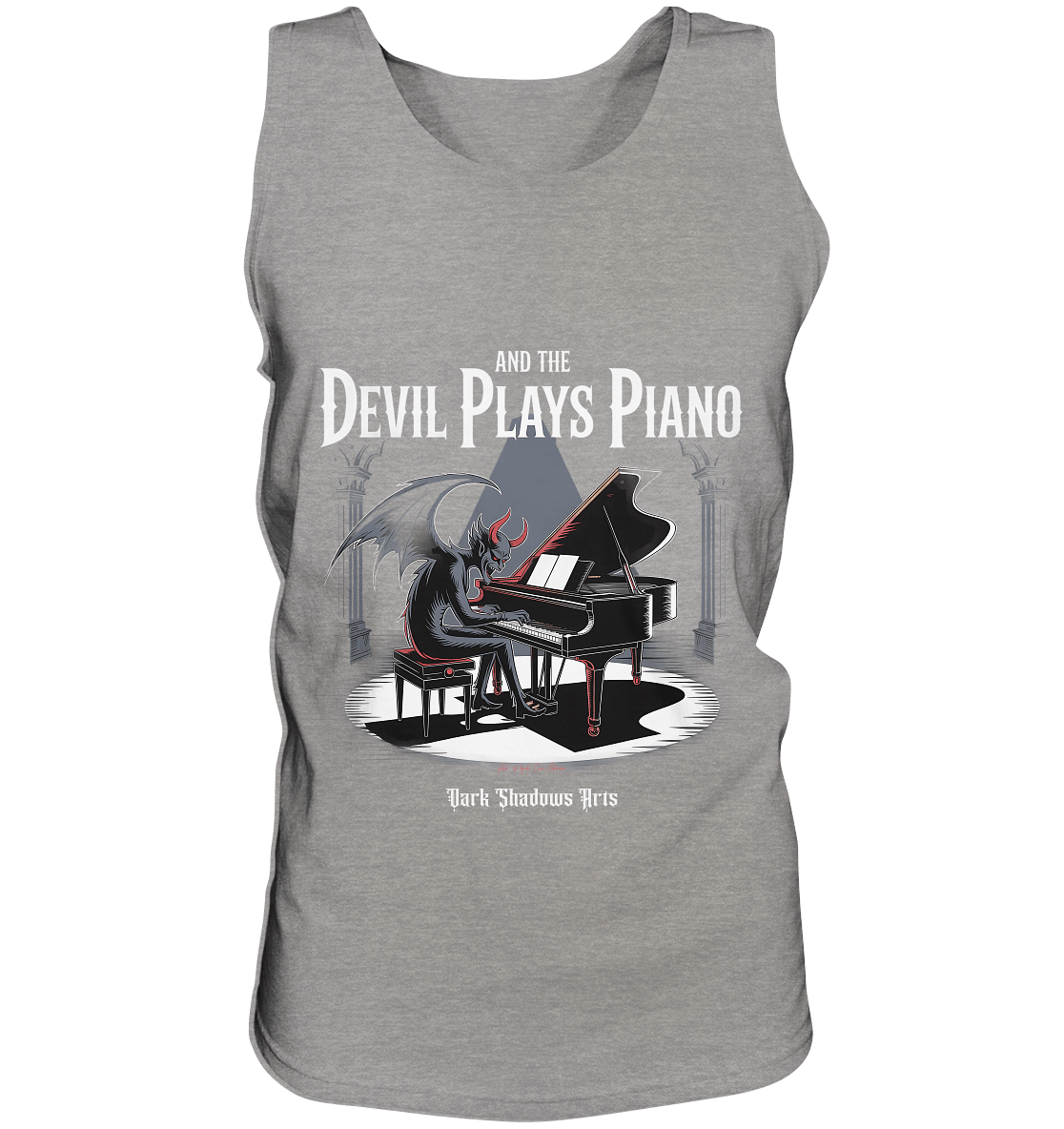 And the Devil Plays Piano – Höllische Klangkunst - DSA - Relaxed Tank Top | Tank - Tops | Dark Shadows Arts