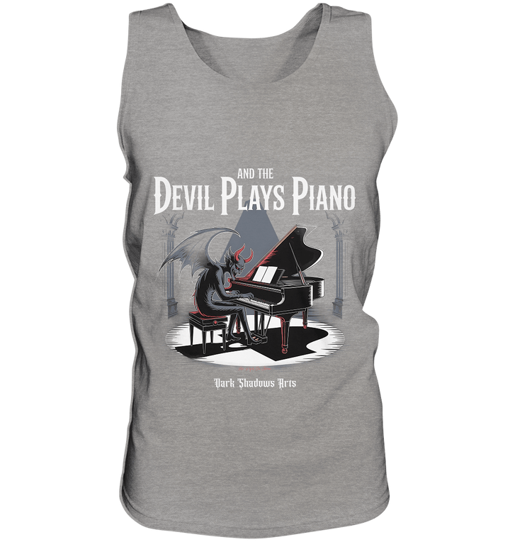 And the Devil Plays Piano – Höllische Klangkunst - DSA - Relaxed Tank Top | Tank - Tops | Dark Shadows Arts