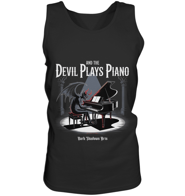And the Devil Plays Piano – Höllische Klangkunst - DSA - Relaxed Tank Top | Tank - Tops | Dark Shadows Arts