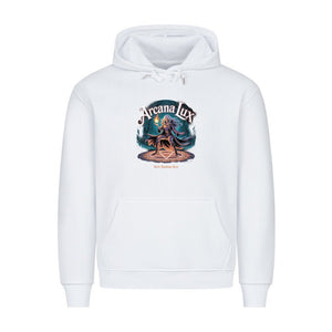 Arcana Lux_ Magische Flamme & Runenkreis - HigherBlanks Premium Hoodie | Hoodie | Dark Shadows Arts