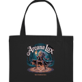 Arcana Lux_ Magische Flamme & Runenkreis - Organic Shopping - Bag - Organic Shopping - Bag | Taschen | Dark Shadows Arts