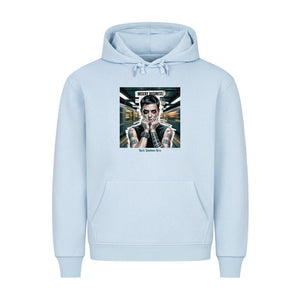 Barcode Heartbreak – Zwischen Neonlicht & Schattenseele - HigherBlanks Premium Hoodie | Hoodie | Dark Shadows Arts