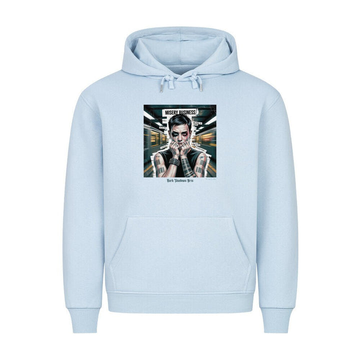 Barcode Heartbreak – Zwischen Neonlicht & Schattenseele - HigherBlanks Premium Hoodie | Hoodie | Dark Shadows Arts