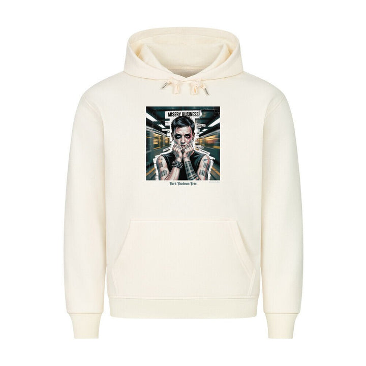 Barcode Heartbreak – Zwischen Neonlicht & Schattenseele - HigherBlanks Premium Hoodie | Hoodie | Dark Shadows Arts