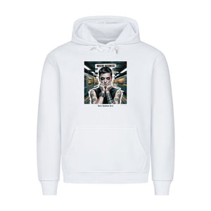 Barcode Heartbreak – Zwischen Neonlicht & Schattenseele - HigherBlanks Premium Hoodie | Hoodie | Dark Shadows Arts