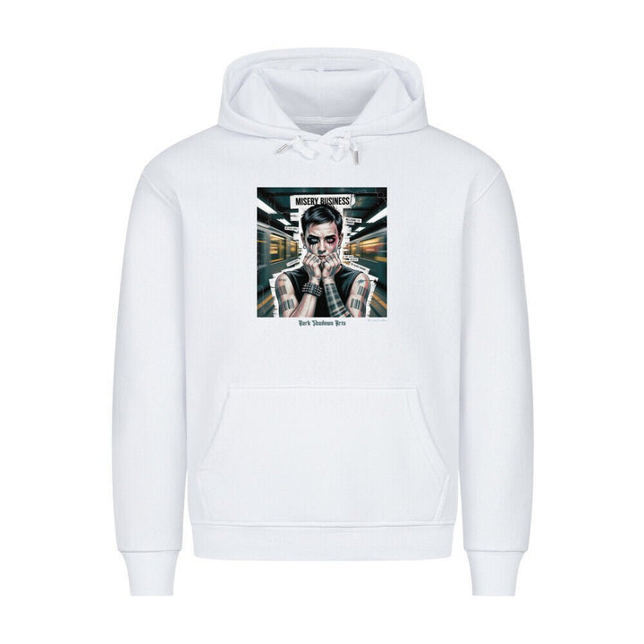 Barcode Heartbreak – Zwischen Neonlicht & Schattenseele - HigherBlanks Premium Hoodie | Hoodie | Dark Shadows Arts