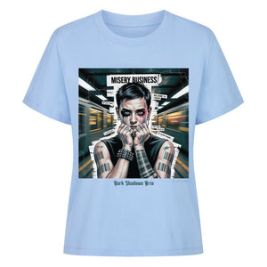 Barcode Heartbreak – Zwischen Neonlicht & Schattenseele - Organic Shirt Women | T-Shirt | Dark Shadows Arts