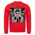 Barcode Heartbreak – Zwischen Neonlicht & Schattenseele - Premium Organic Sweatshirt | Sweatshirt | Dark Shadows Arts
