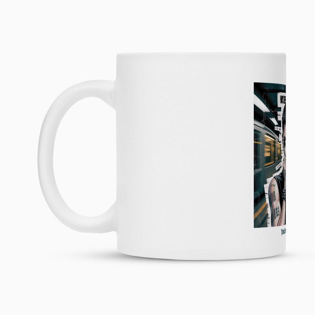 Barcode Heartbreak – Zwischen Neonlicht & Schattenseele - Tasse | Mug | Dark Shadows Arts